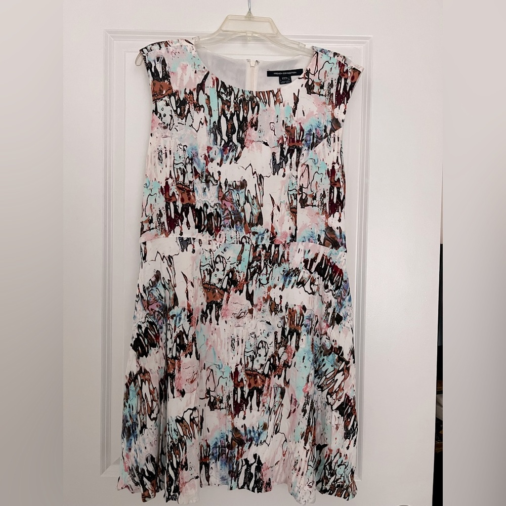 French Connection Multi Color Dress size XL